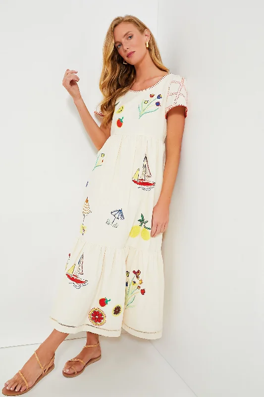 Summer Embroidery Marley Dress