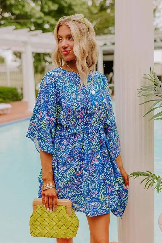 Antigua Bound Caftan Mini Dress