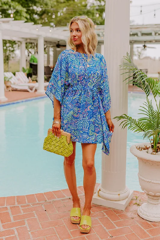 Antigua Bound Caftan Mini Dress