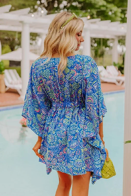 Antigua Bound Caftan Mini Dress