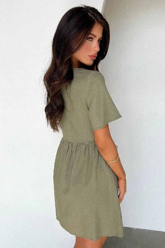 Breena Dress - Sage