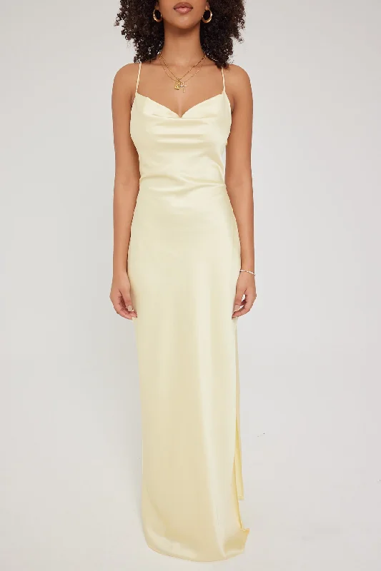 Perfect Stranger Evie Maxi Dress Yellow