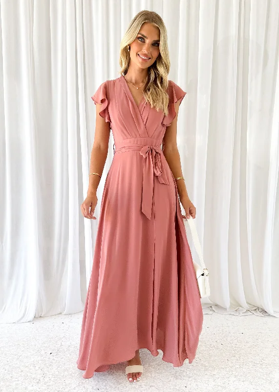 Polly Maxi Dress - Blush