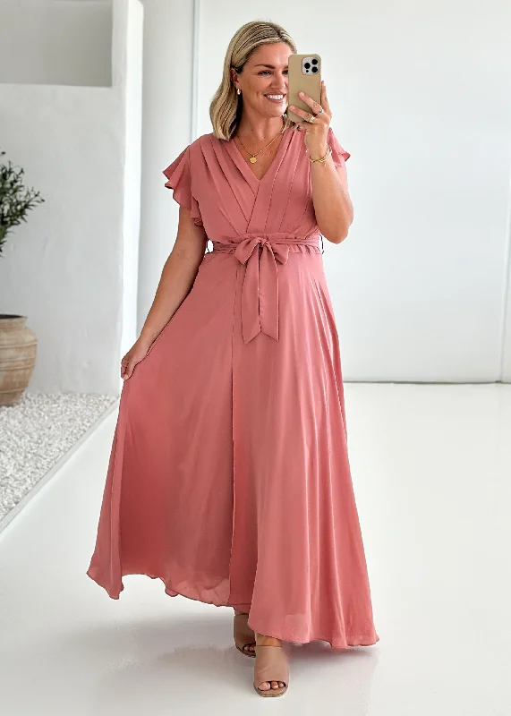 Polly Maxi Dress - Blush