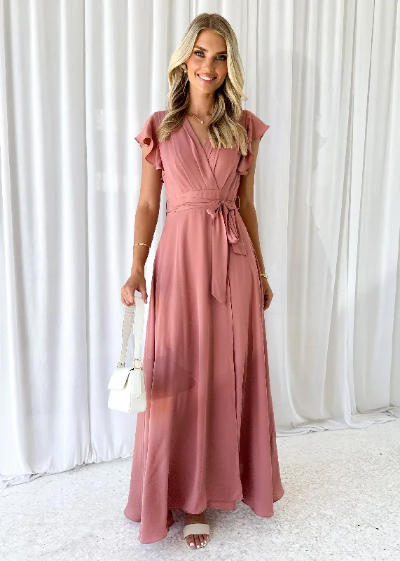 Polly Maxi Dress - Blush