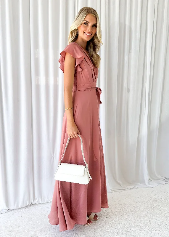 Polly Maxi Dress - Blush