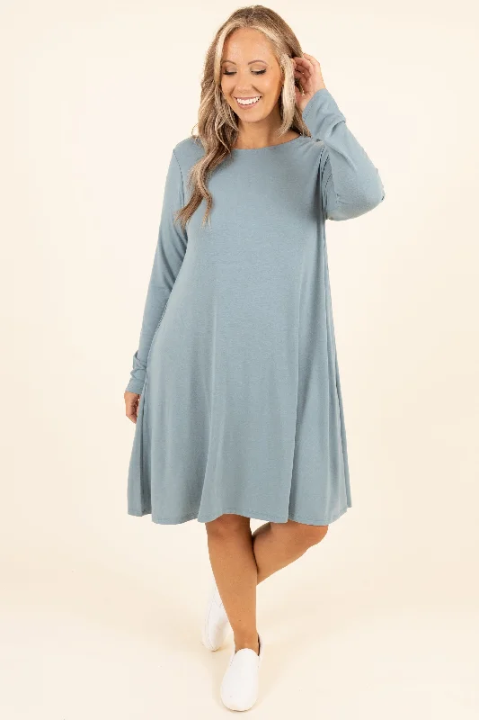 The Last Chance Dress, Blue Grey