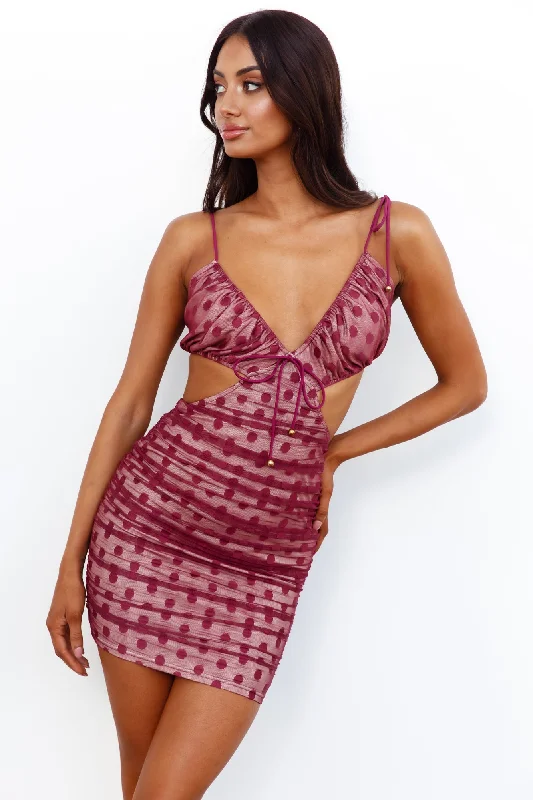 Trendy Lover Dress Purple