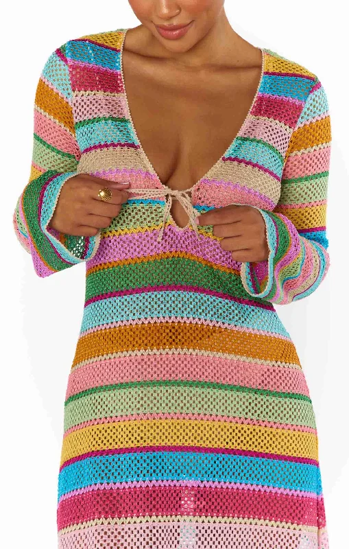 Vacay Coverup ~ Multi Crochet