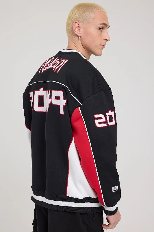 Neovision Radical Street Crew Black/Red/White