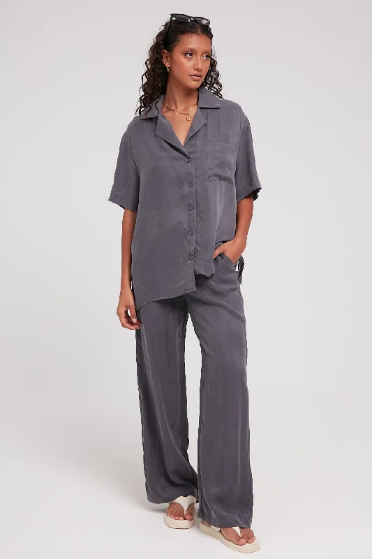 Perfect Stranger Ace Cupro Pant Charcoal