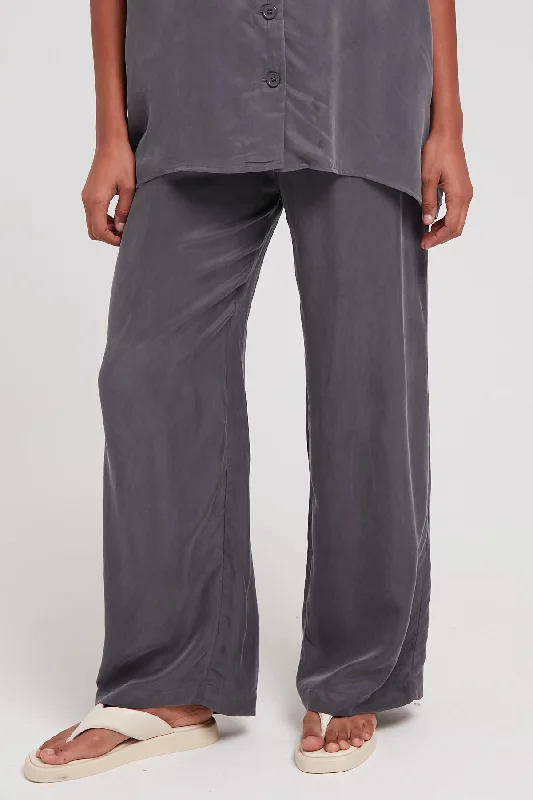 Perfect Stranger Ace Cupro Pant Charcoal