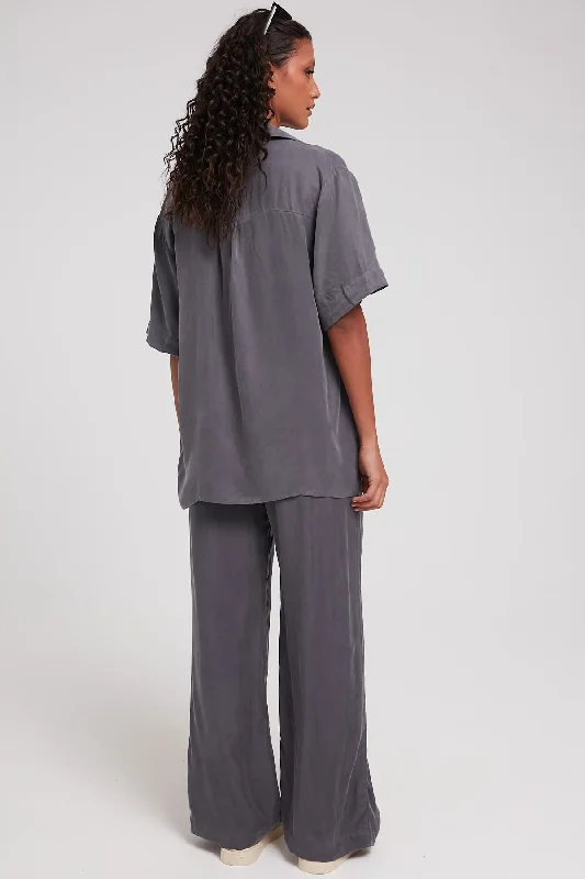 Perfect Stranger Ace Cupro Pant Charcoal