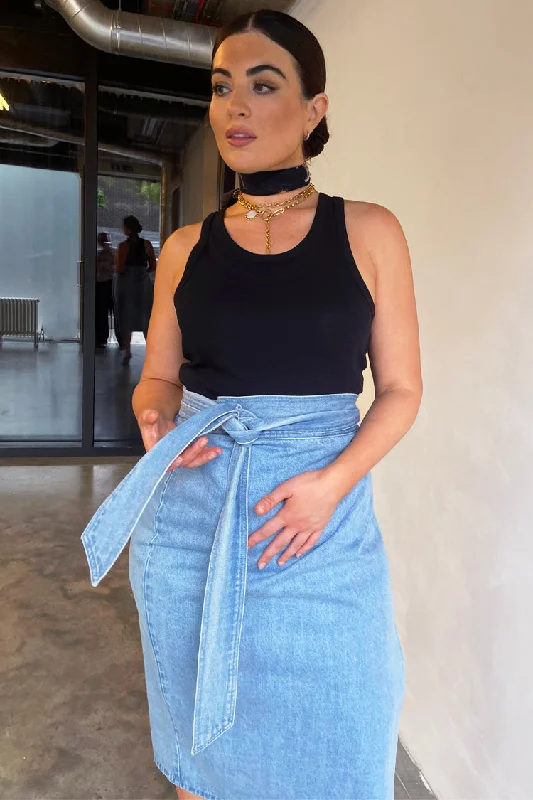 Denim Jaspre Skirt