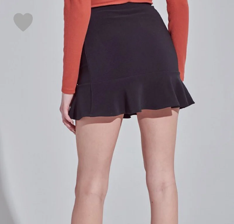 FINAL SALE Katy Skirt- Black