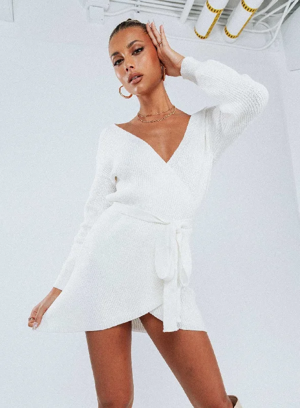 Time to Snag a Bargain!Phenix Mini Dress White